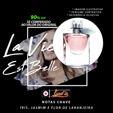 Perfume Similar Gadis 218 Inspirado em La Vie Est Belle Contratipo
